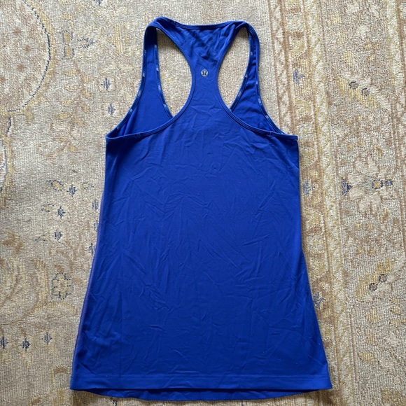 Lululemon EUC Blue Tank Top - Picture 2 of 5